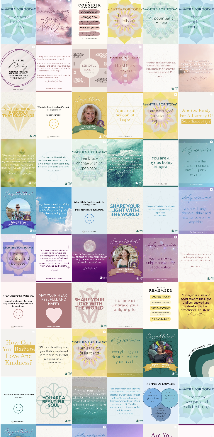 Awakened Academy Instagram Feed