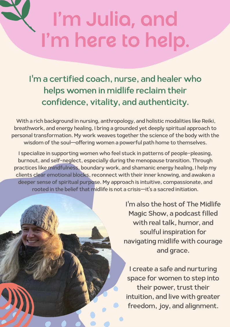 Julia Dunn Coaching Sales Page